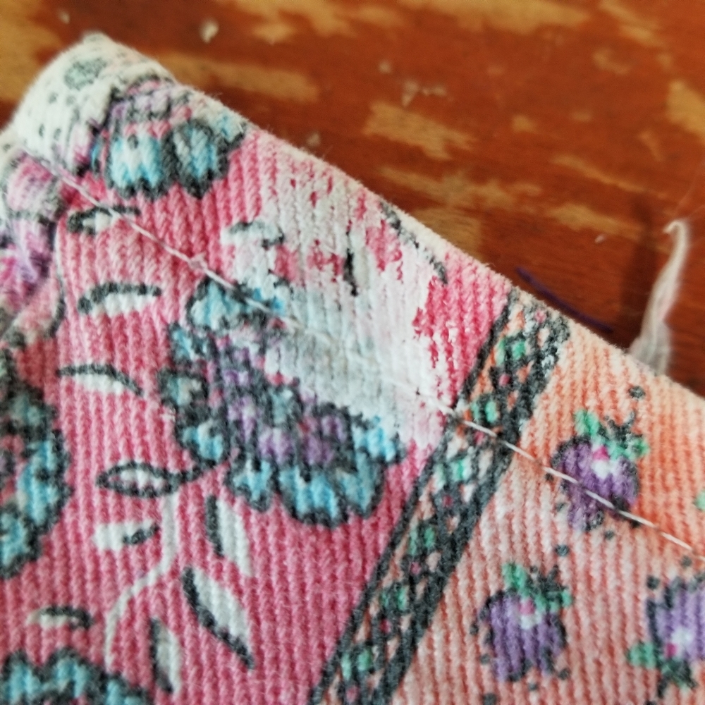 Vintage High waisted colorful jean shorts - Picture 6 of 6